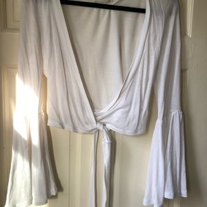UO bell sleeve blouse